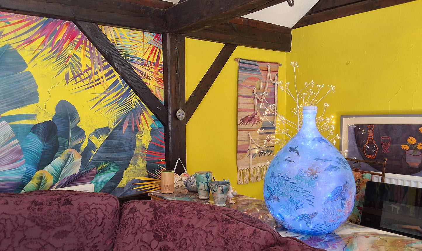 Sealife — One-of-a-Kind Handmade Lamp