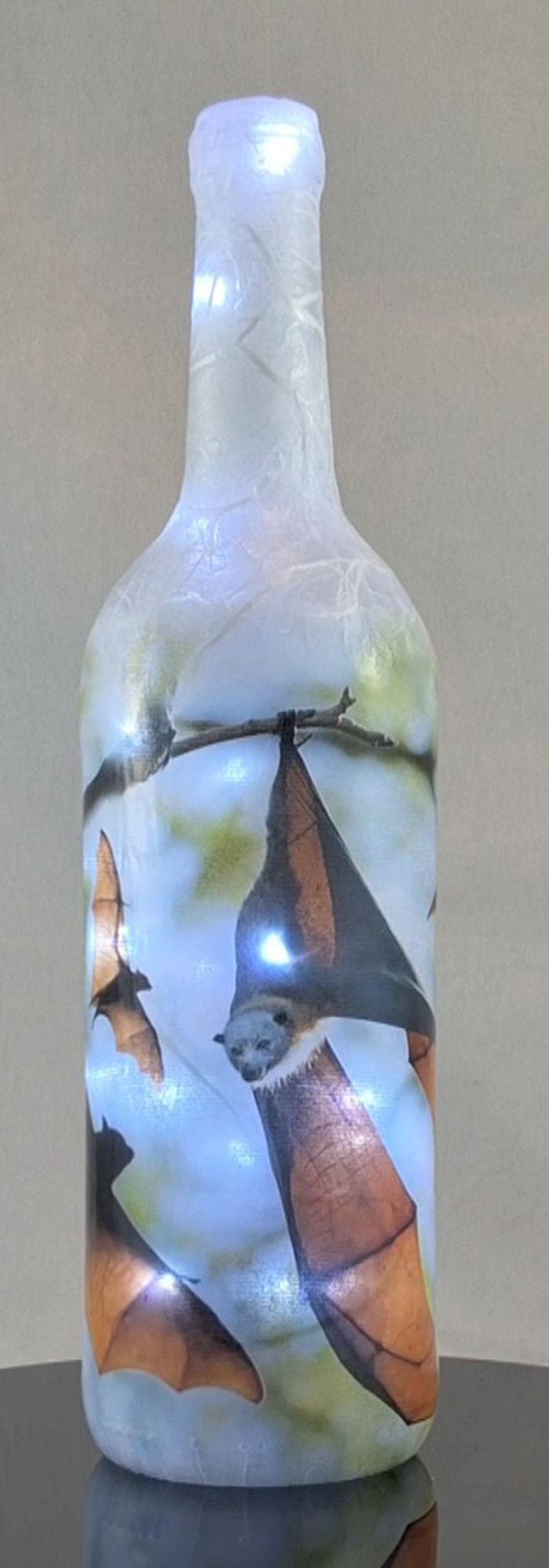 Bats Flying - Hand Made Lamp