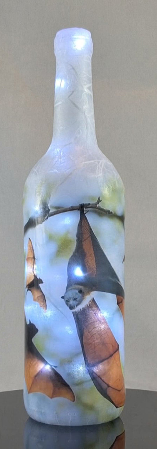 Bats Flying - Hand Made Lamp
