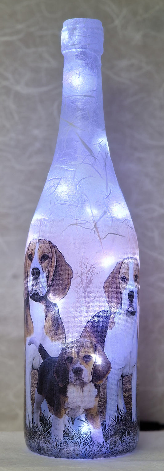 Beagle Dog - Hand Made Lamp