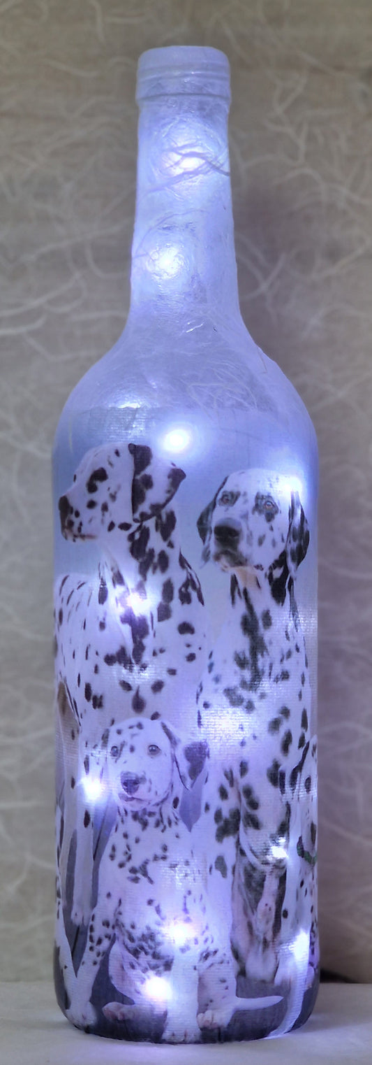 Dalmatian Dog - Hand Made Lamp